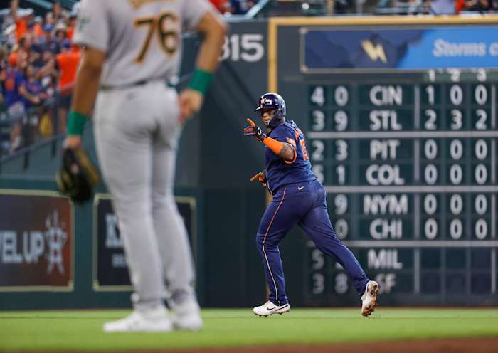 Houston Astros Catcher Martín Maldonado